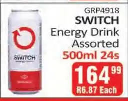 KitKat Cash and Carry SWITCH Energy Drink Assorted offer