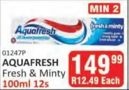 KitKat Cash and Carry AQUAFRESH Fresh & Minty offer
