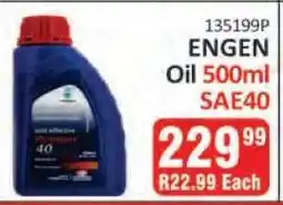 KitKat Cash and Carry ENGEN Oil 500ml SAE40 offer