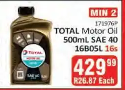 KitKat Cash and Carry TOTAL Motor Oil offer