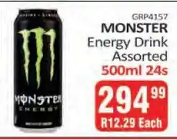 KitKat Cash and Carry Monster Energy Drink Assorted offer