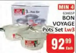 KitKat Cash and Carry BON VOYAGE Pots Set Lw3 offer