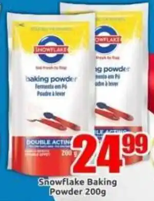 Three Star Cash and Carry Snowflake Baking Powder offer