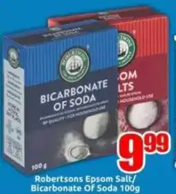 Three Star Cash and Carry Robertsons Epsom Salt/ Bicarbonate Of Soda offer