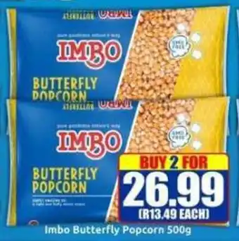 Three Star Cash and Carry Imbo Butterfly Popcorn offer