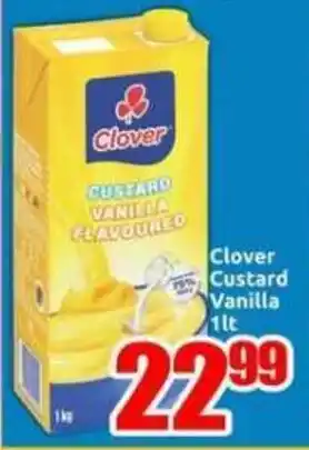Three Star Cash and Carry Clover Custard Vanilla offer