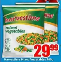 Three Star Cash and Carry Harvestime Mixed Vegetables offer