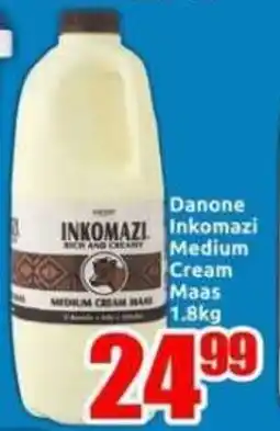 Three Star Cash and Carry Danone Inkomazi Medium Cream Maas offer