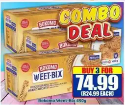 Three Star Cash and Carry Bokomo Weet-Bix offer