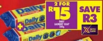 Shoprite Daily Laundry Soap 500g offer