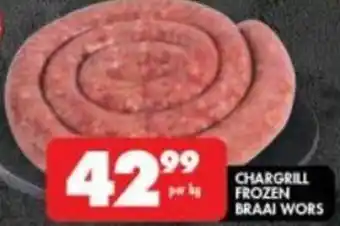 Shoprite Chargrill Frozen Braaj Wors offer
