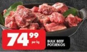 Shoprite Bulk Beef Potjiekos offer