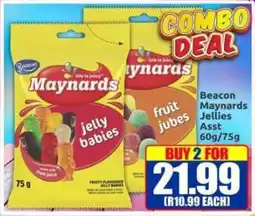 Three Star Cash and Carry Beacon Maynards Jellies Asst offer