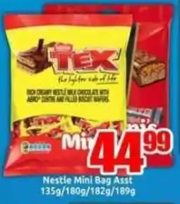 Three Star Cash and Carry Nestle Mini Bag Asst offer