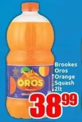 Three Star Cash and Carry Brookes Oros Orange Squash offer