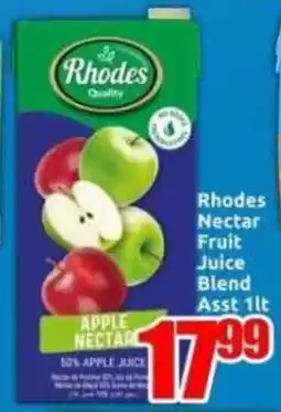 Three Star Cash and Carry Rhodes Fruit Nectar Juice Asst offer