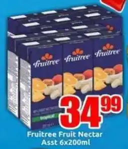 Three Star Cash and Carry Fruitree Fruit Nectar Asst offer
