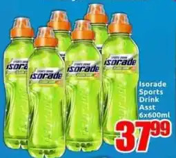 Three Star Cash and Carry Isorade Sports Drink Asst offer