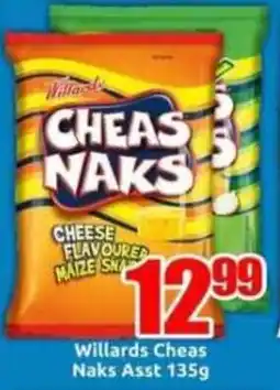 Three Star Cash and Carry Willards Cheas Naks Asst offer