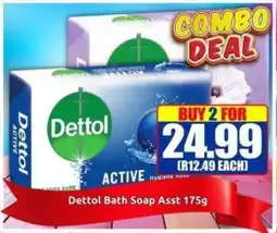 Three Star Cash and Carry Dettol Bath Soap Asst offer