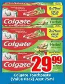 Three Star Cash and Carry Colgate Toothpaste Asst offer