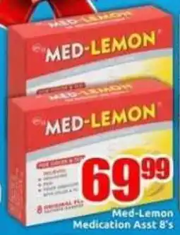 Three Star Cash and Carry Med-Lemon Medication Asst offer