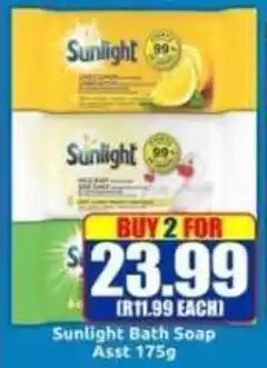 Three Star Cash and Carry Sunlight Bath Soap Asst offer