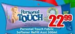 Three Star Cash and Carry Personal Touch Fabric Softener Refill Asst offer