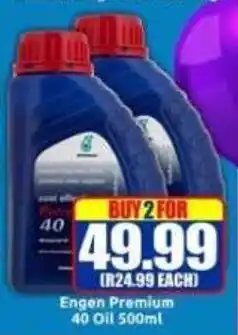 Three Star Cash and Carry Engen Premium 40 Oil offer