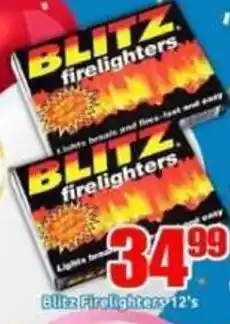 Three Star Cash and Carry Blitz Firelighters offer