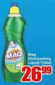 Three Star Cash and Carry Maq Dishwashing Liquid offer