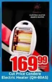 Three Star Cash and Carry Cut Price Condere Electric Heater offer