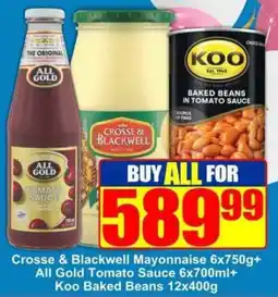 Three Star Cash and Carry Buy all for 589.99 offer
