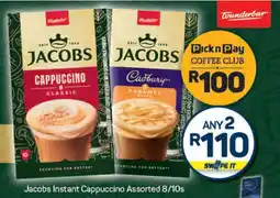 Pick n Pay Jacobs Instant Cappuccino Assorted offer