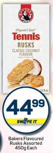 Pick n Pay Bakers Flavoured Rusks Assorted offer