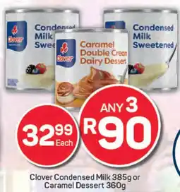 Pick n Pay Clover Condensed Milk or Caramel Dessert offer