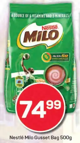 Pick n Pay Nestlé Milo Gusset Bag offer