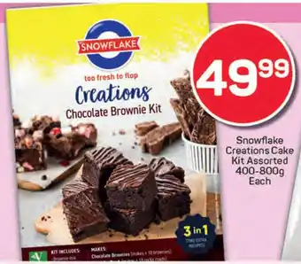 Pick n Pay Snowflake Creations Cake Kit Assorted offer