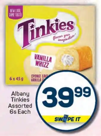 Pick n Pay Albany Tinkies Assorted offer