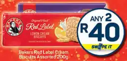 Pick n Pay Bakers Red Label Cream Biscuits Assorted offer