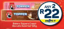 Pick n Pay Bakers Toppers Cream Biscuits Assorted offer