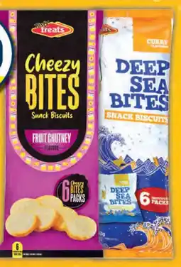 Pick n Pay Tasty Treats Cheezy or Deep Sea Bites offer