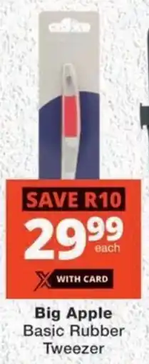 MediRite Big Apple Basic Rubber Tweezer offer