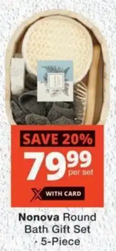 MediRite Nonova Round Bath Gift Set offer