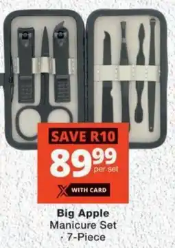 MediRite Big Apple Manicure Set offer