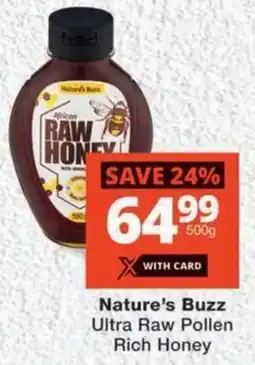 MediRite Nature's Buzz Ultra Raw Pollen Rich Honey offer
