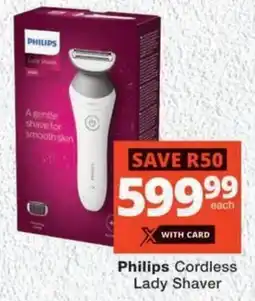 MediRite Philips Cordless Lady Shaver offer