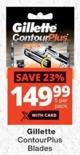 MediRite Gillette ContourPlus Blades offer