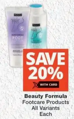 MediRite Beauty Formula Footcare Products All Variants Each offer