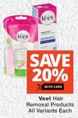 MediRite Veet Hair Removal Products All Variants Each offer